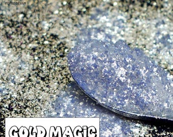 Gold Magic Fine Sparkle – Gorgeous Gold Sparkle Diamond Flakes for Epoxy & Glitter