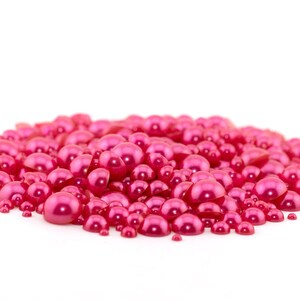Pearl Raspberry Back Labewl Flatback Pearl Raspberry | Sizes 2MM 3MM 4MM 5MM 6MM 8MM 10MM 12MM ...