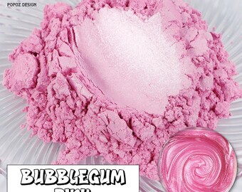 Pearl Pigment Powder – "Bubblegum Pink" Pearlescent Shimmer for Resin, Candles, Tumblers & Crafts