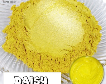 Pearl Pigment Powder – "Daisy" Pearlescent Shimmer for Resin, Candles, Tumblers & Crafts