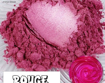 Pearl Pigment Powder – "Rouge" Pearlescent Shimmer for Resin, Candles, Tumblers & Crafts