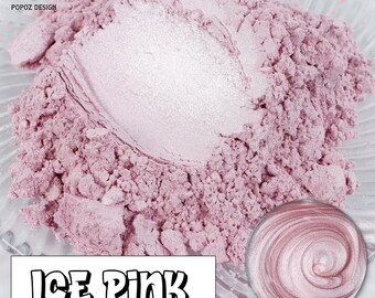 Pearl Pigment Powder – "Ice Pink" Pearlescent Shimmer for Resin, Candles, Tumblers & Crafts