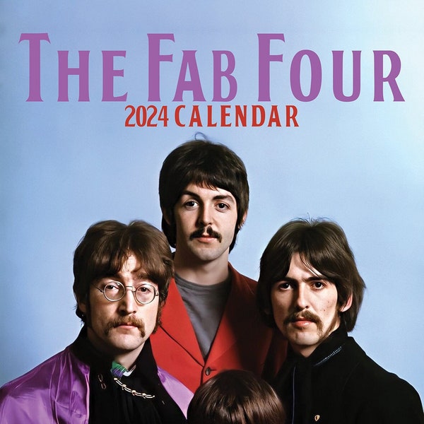 The Beatles 2024 Calendar Etsy