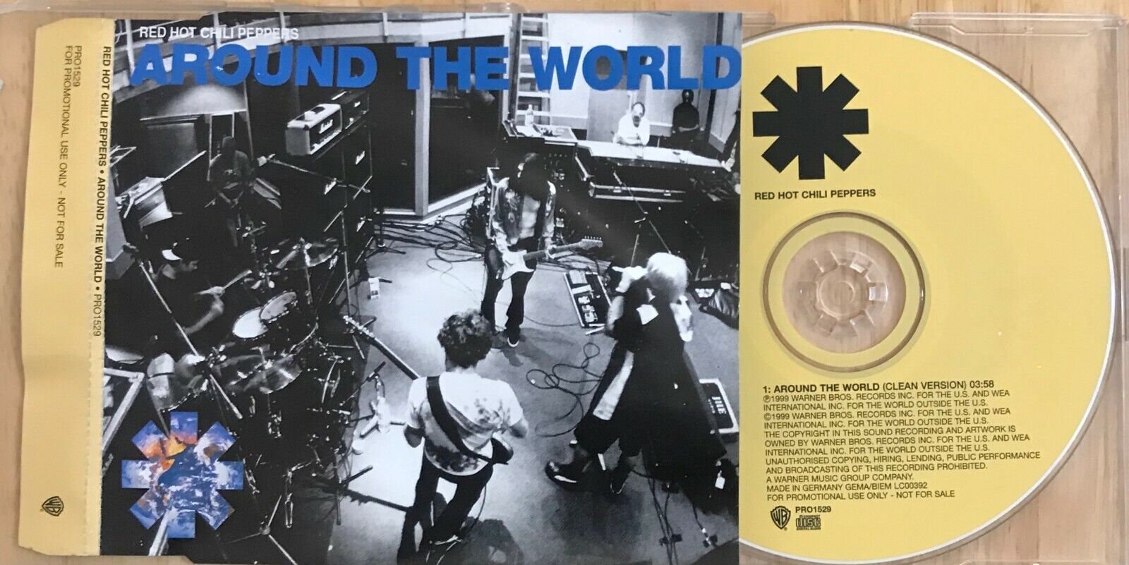 Red Hot Chili Peppers 'around the World' CD Promo Demo Etsy