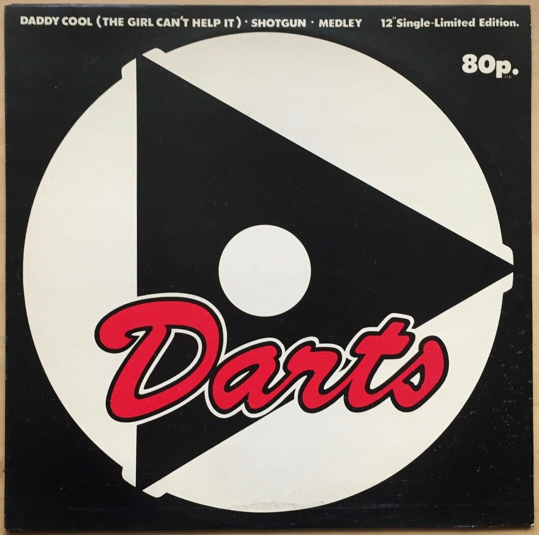 Darts Daddy Cool the Girl Can't Help It Shotgun Medley Etsy