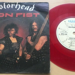 Motörhead – Iron Fist (1982, Grey Lettering, Vinyl) - Discogs