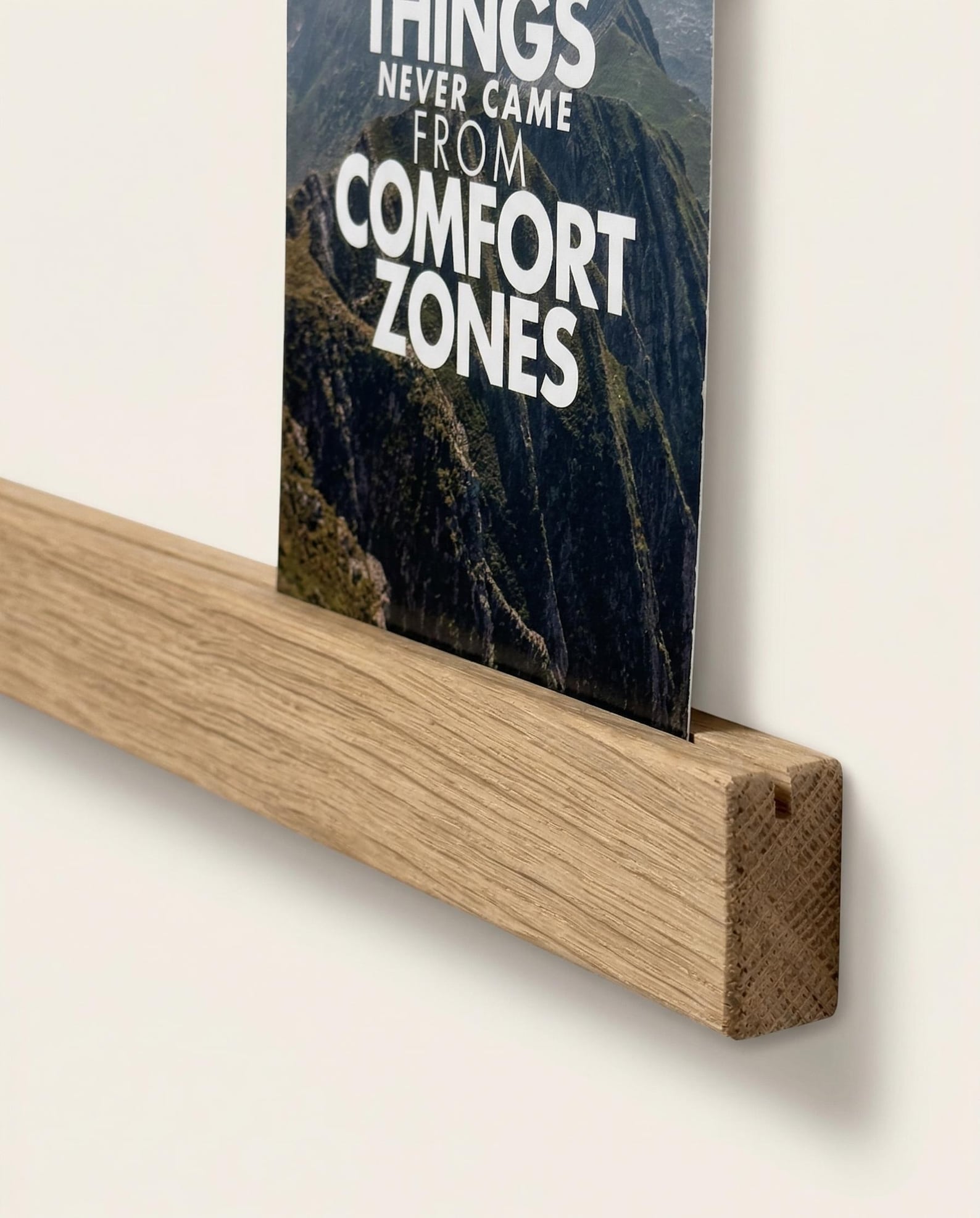 Modular Picture Rail System Made of Fsc®-certified Oak – for Gluing and ...