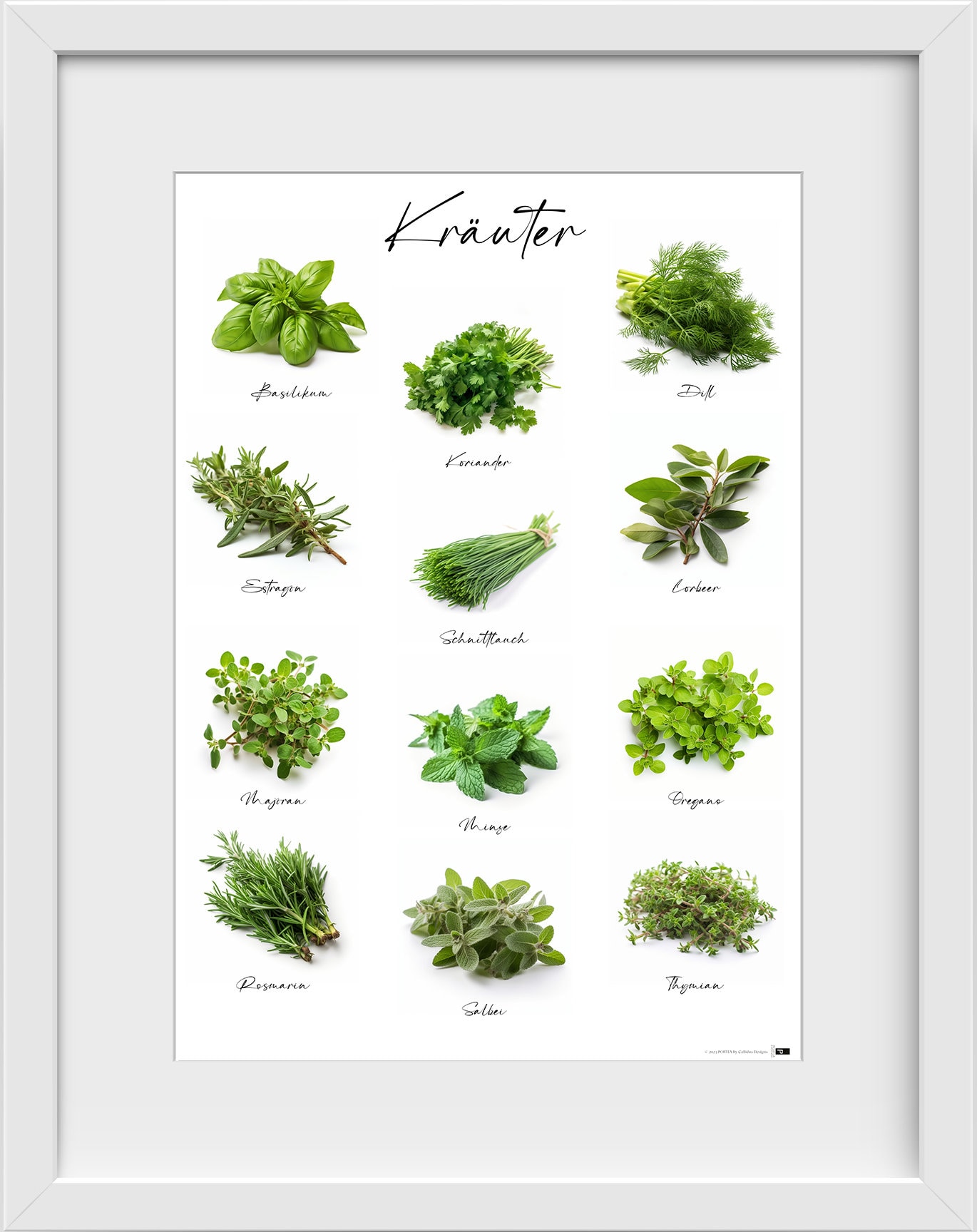 14 kruidenstekers in een set: basilicum, pepermunt, peterselie, beerlook en nog veel meer. - kruidenbordjes, weerbestendig, plantenstekers van metaal, weerbestendige bloembedborden, steeketiketten