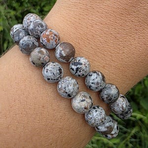 Yooperlite Bead Bracelet UV Reactive Gemstone Beads for Jewelry Making Accessories