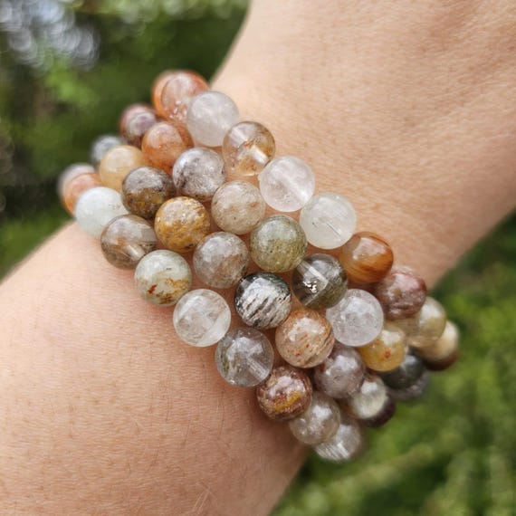 Thousand Layer Quartz Bracelets Gemstone Crystal Bracelet - Main Image