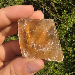 Raw Honey Calcite - Genuine Natural Mineral Collectible