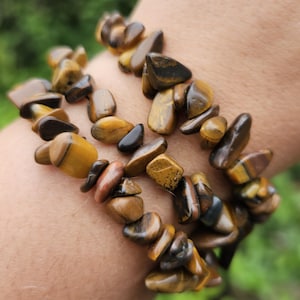 Tigers eye Bracelet - Crystal Bracelet - Gemstone Bracelet