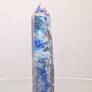 Sodalith Turm / Spitze Mineral Specimen - Glatte Polierte Naturstein Specimen