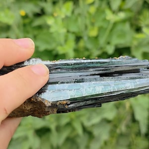 Vivianite Specimen: Green & Blue Iron Phosphate Mineral (294g)