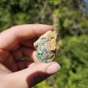 Azurite and Malachite Specimen, Genuine Natural Mineral Collectible