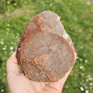 Pagoda Calcite, Dragon Scale Calcite Specimen, Genuine, Genuine gemstone, Natural gemstone