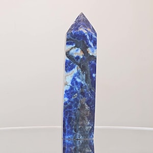 Sodalith Turm / Spitze Mineral Specimen - Glatte Polierte Naturstein Specimen