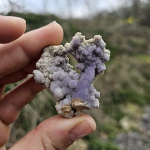 16. Raw Grape Agate  - Natural Gemstone, Crystal, Polished Healing