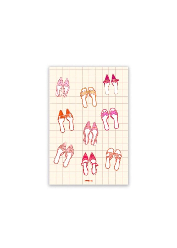 High Heels Sticker sheet | Girly Pop Sticker Sheet | Junk Journal Stickers