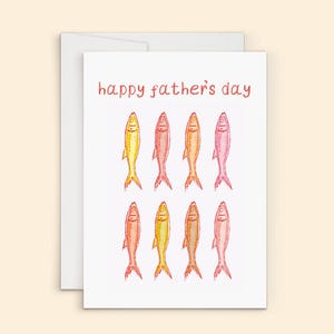 Tarjeta del Día del Padre "Papá atrapa"