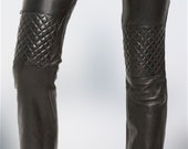 Leather Pants Handmade For Women, Leggings Jeans, Skinny High Size Waist, Up Push Pencil Stretch, Stretchy Trousers Genuine