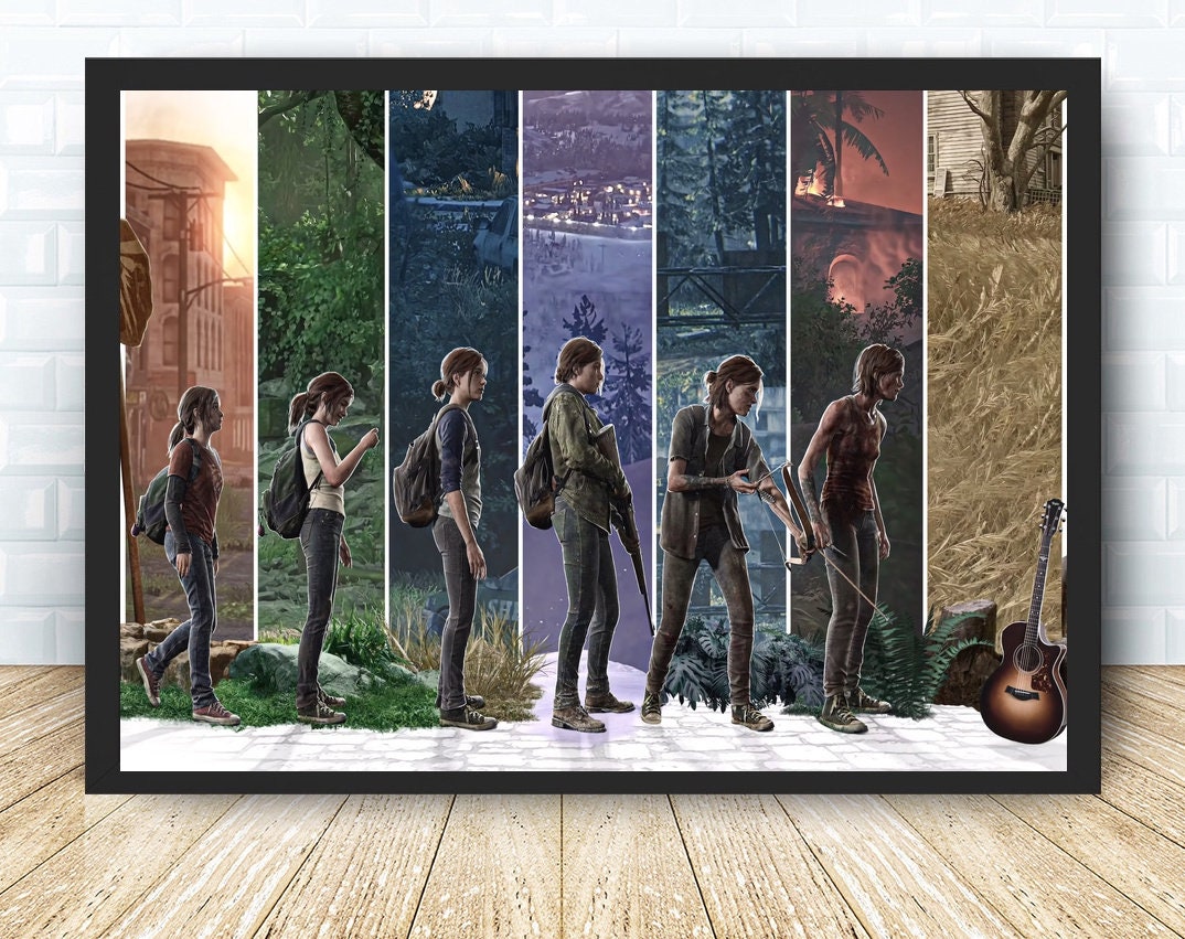 The Last of Us Game Poster Canvas Wall Art Family Decor Home - Etsy