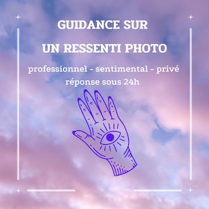 GUIDANCE RESSENTI PHOTO