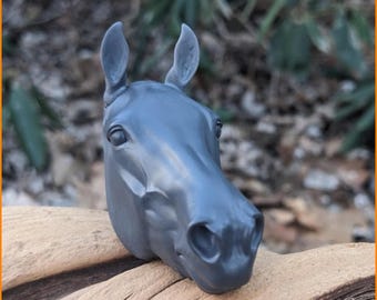 1:9 SCALE RESIN Norwegian Fjord Horse "HALLIE" Replacement Head + Ears for Customizing Breyer and Stone Traditional Model Horses