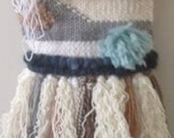 Handwoven wall hanging