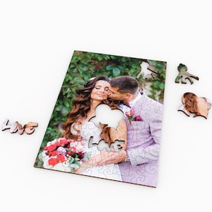 Sample Blank for love store foto - laser cut files | Wooden Puzzle, Laser Cut Premium Wood | DYI 3D Puzzle