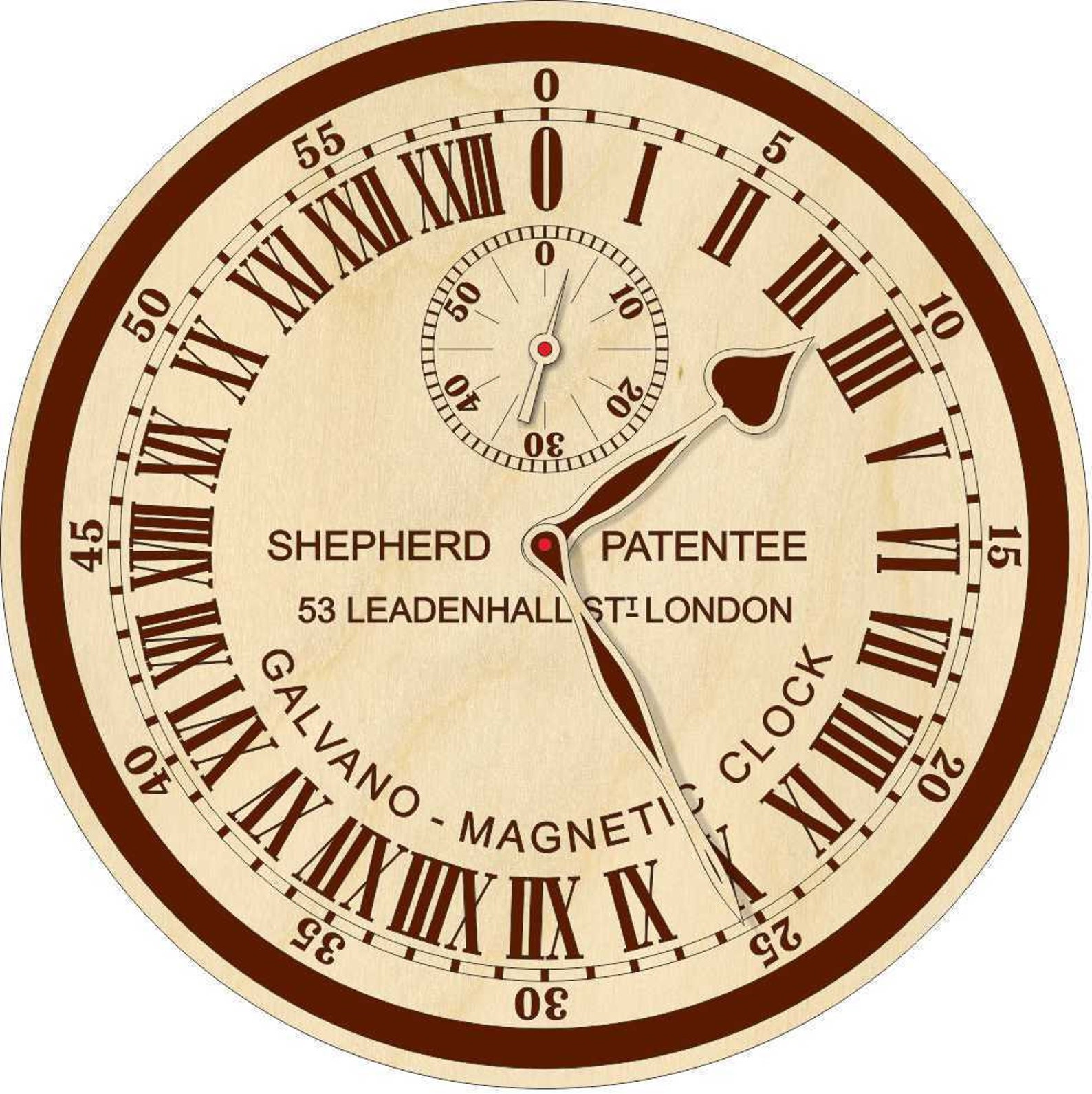 Shepherd Gate Clock - Laser Cut Files. Wooden Clock. Templates for ...
