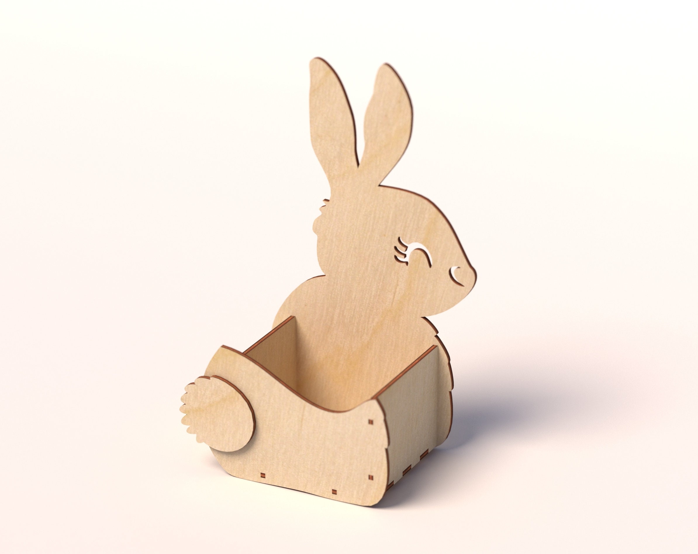Easter Bunny - Laser Cut Files. Bunny Stands. Easter Design Laser Cut ...