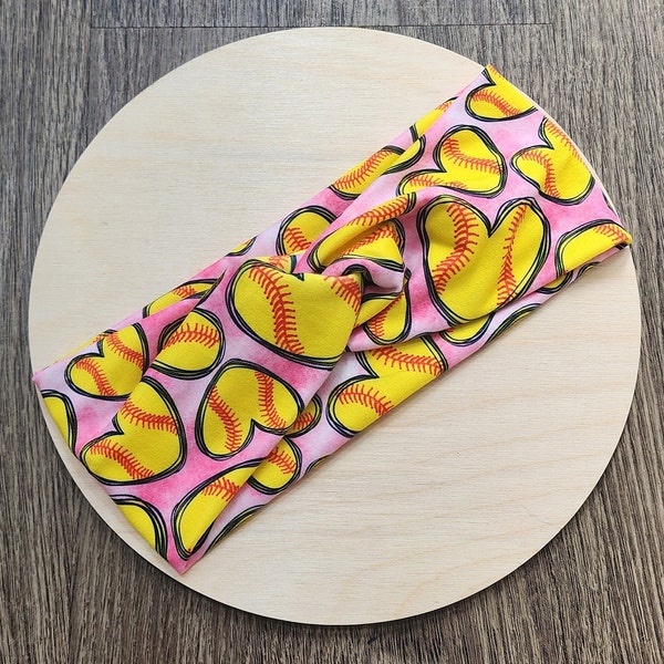 Softball Headband Etsy