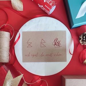Carte de Noël emblématique « Maison du Père Noël » | Carte humoristique pour Noël