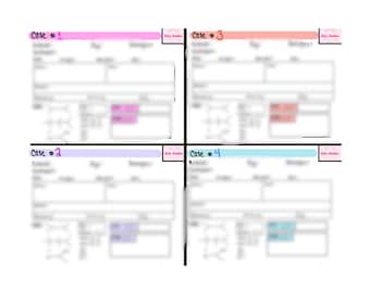 SRNA Anesthesia Case Sheet Template | CRNA Clinical Organizer | Pre-Op & Intraoperative Notes | PDF and Notability