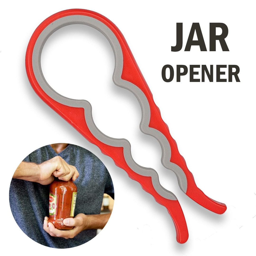 Jar Opener Rubber 4 in 1 Quick Lid Cap Kitchen Tool Etsy