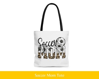 Soccer Mom Tote Bag: Polyester Sport Event Bag