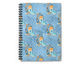 Spiral Notebook - Ruled Line for boys back to school essentials