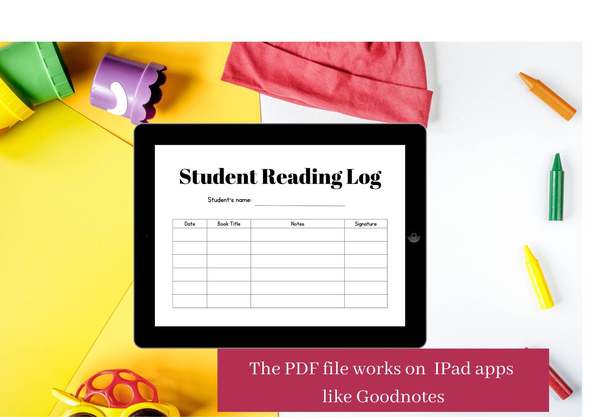 Student Reading Log