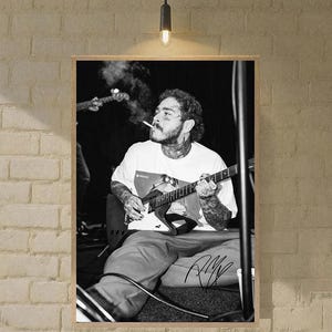 Post Malone  Canvas Poster Art Print Home Decor