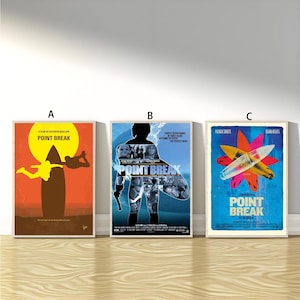 Point Break Movie Poster Minimalist Canvas Art Picture Canvas Printing Painting Wall Art Picture Family Home