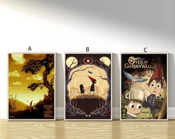 Over The Garden Wall Poster Canvas Art Home Decor