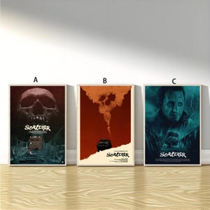Sorcerer Movie Poster Minimalist Canvas Art Picture Canvas Printing Painting Wall Art Picture Family Home