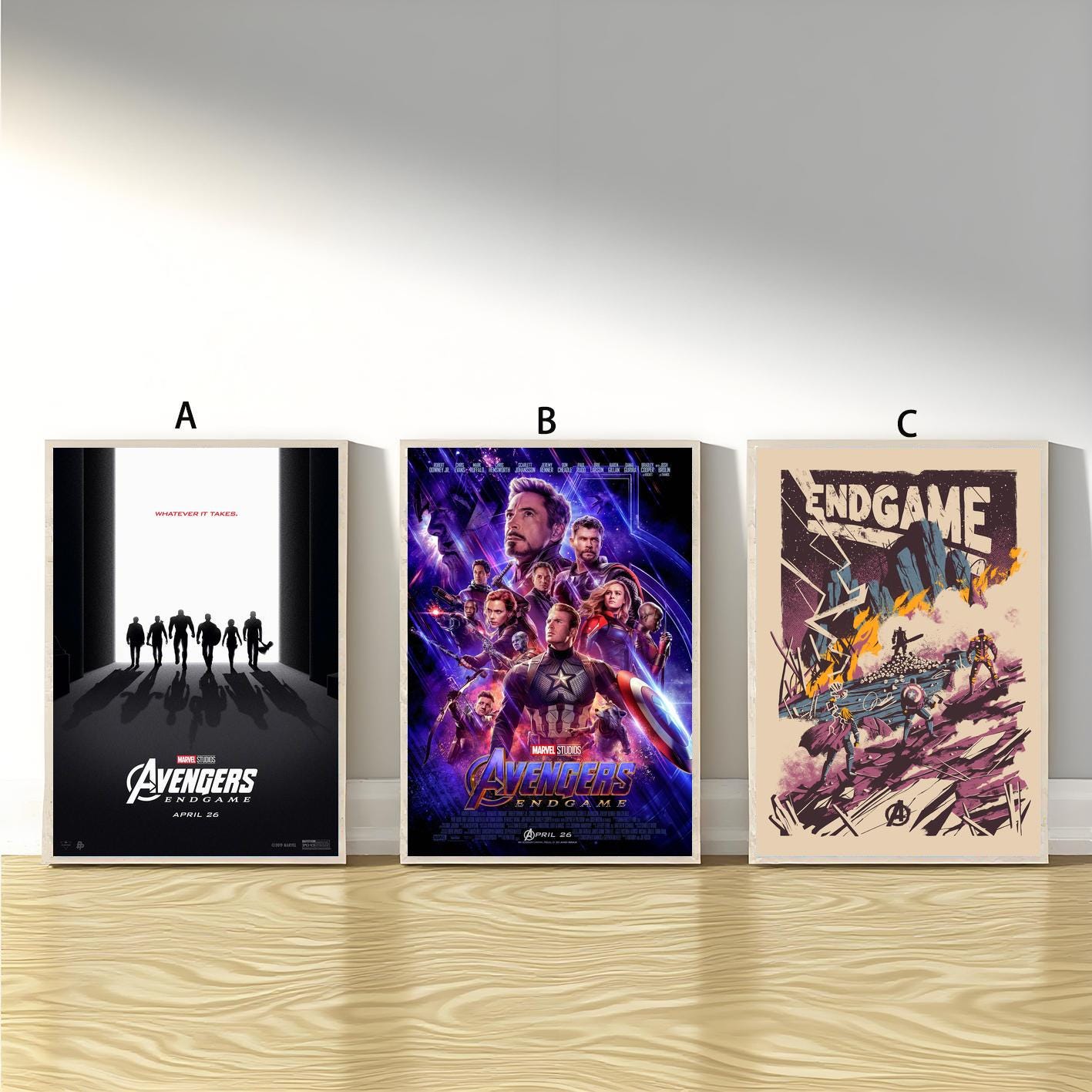 Avengers endgame poster - Etsy 日本