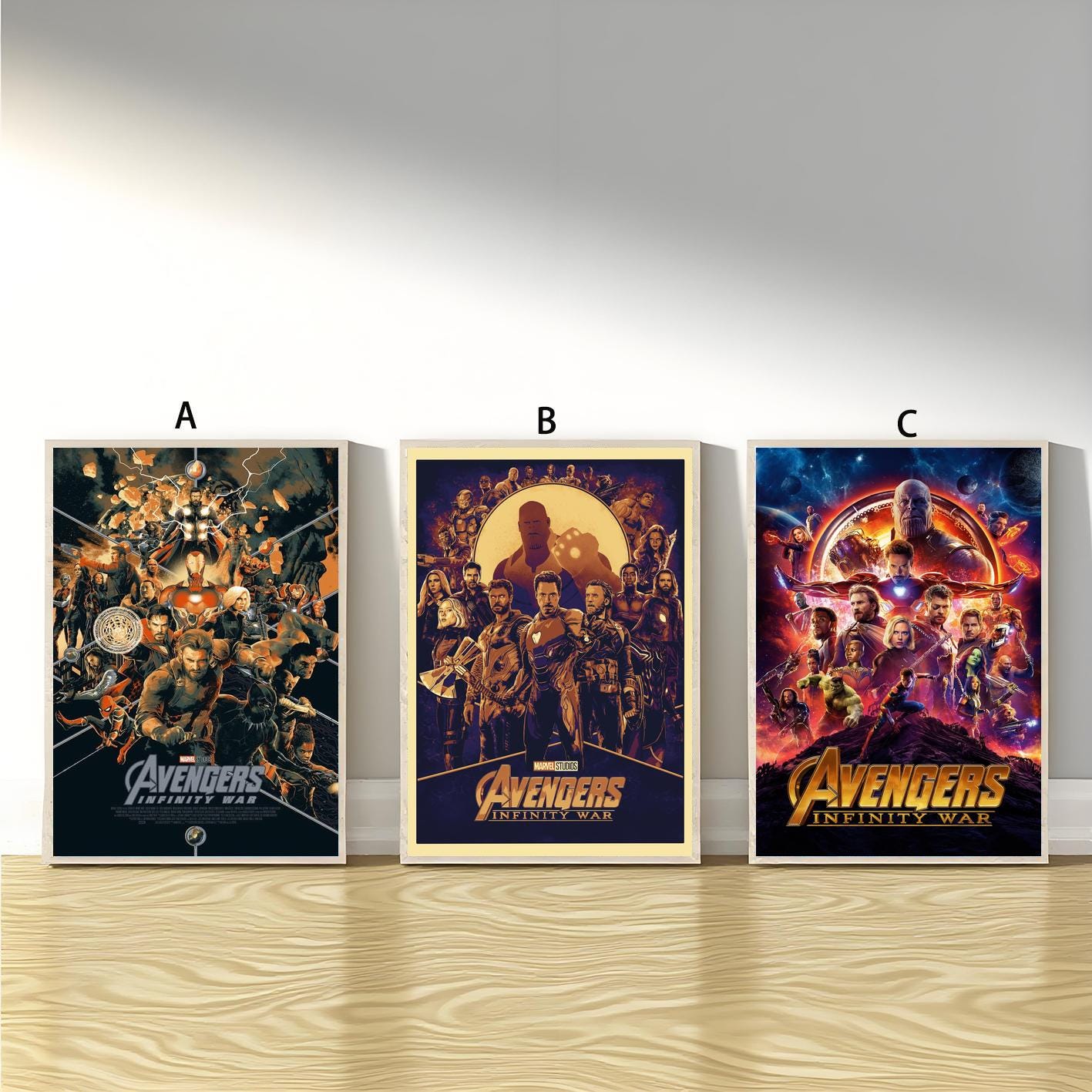 インフィニティウォーのポスター - Etsy 日本