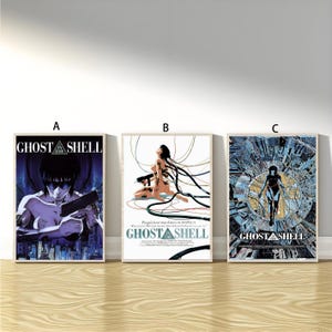 Ghost In The Shell Movie Poster Minimalist Canvas Art Picture Canvas Printing Painting Wall Art Picture Family Home Bedroom Decor