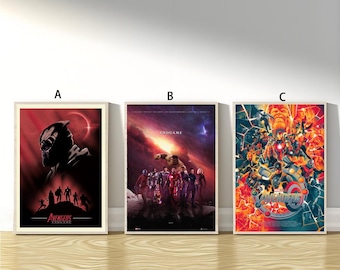 Avengers Endgame Movie Poster Canvas Art Home Decor
