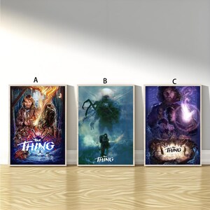 The Thing Movie Poster Minimalist Canvas Art Picture Canvas Printing Painting Wall Art Picture Family Home