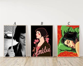 Amelie Poster Canvas Art Home Decor
