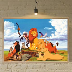 The lion king poster - Etsy 日本